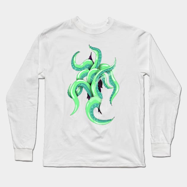 tentacles Long Sleeve T-Shirt by SnowJade